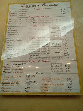 Pizzeria Gastronomia Bounty Di Lionetti Donato & C. Sas